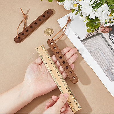 2Pcs 30CM Flat Suede Cord WCOR-FH0001-01-1