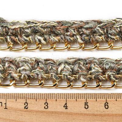 Polyester Crochet Lace Trim OCOR-Q058-11A-1