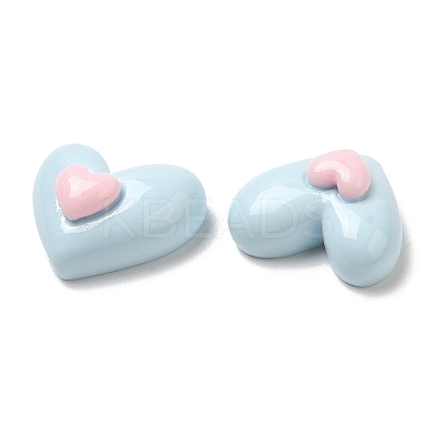 Opaque Resin Cabochons RESI-K027-08-1