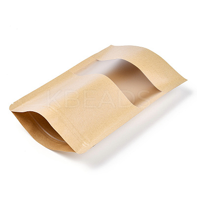 Resealable Kraft Paper Bags OPP-S004-01D-1