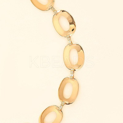 Alloy Oval Link Chain Waist Chain Belts for Women FS-WGBA6EA-01-1