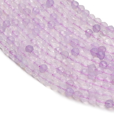 Natural Lavender Amethyst Beads Strands GG-CBA4399-A06-02-1