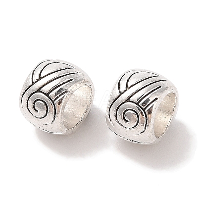 Tibetan Style Zinc Alloy Beads TIBEB-R063-014AS-RS-1