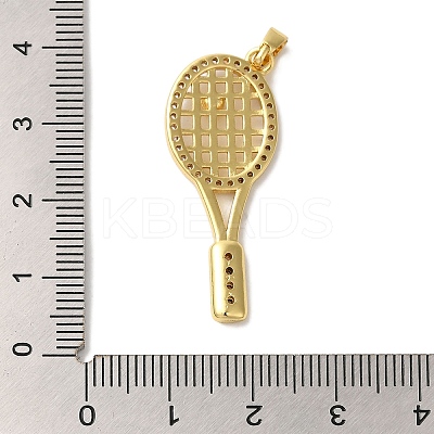 Brass Micro Pave Cubic ZircBrass Micro Pave Cubic Zirconia Pendants KK-S391-08G-02-1