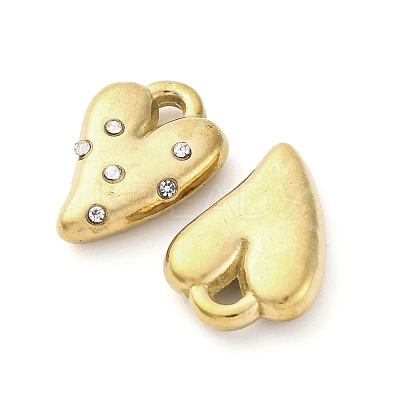 304 Stainless Steel Charms STAS-V003-05G-07-1