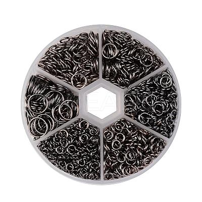 1 Box Brass Open Jump Rings KK-X0068-B-B-1