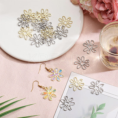 20Pcs 2 Colors Zinc Alloy Pendants FIND-CA0010-28-1