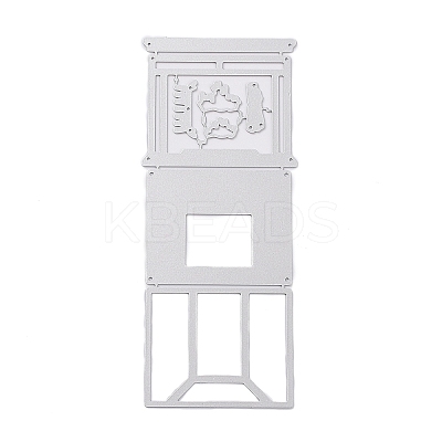 Christmas Fireplace Carbon Steel Cutting Dies Stencils DIY-P076-05-1