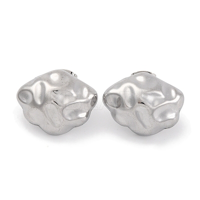 Non-Tarnish 304 Stainless Steel Stud Earrings EJEW-H013-33P-1
