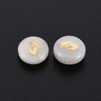 Natural Freshwater Shell Beads SHEL-S278-051-1