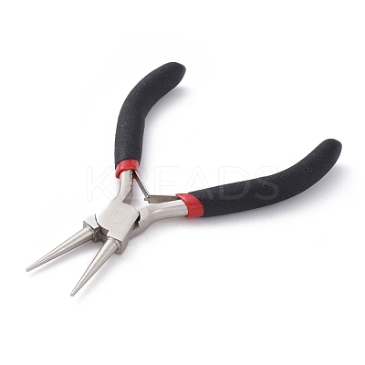 5 inch Carbon Steel Rustless Round Nose Pliers for Jewelry Making Supplies P035Y-1-1