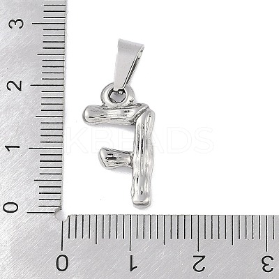 Non-Tarnish 304 Stainless Steel Pendants STAS-F235-01P-F-1