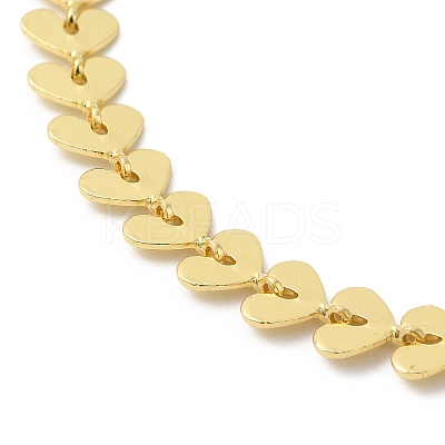Brass Cobs Chain Necklaces for Women NJEW-G100-02G-1