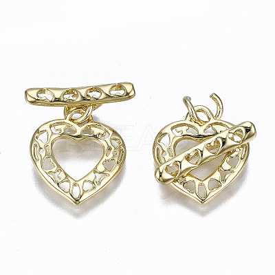 Brass Toggle Clasps LS-KK-T057-056-NF-1