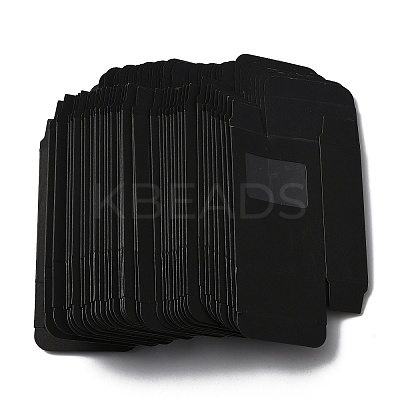 Rectangle Paper Folding Box CON-WH0084-39B-1