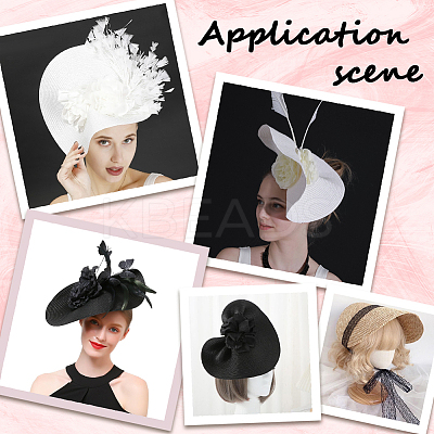 Rattan Hat Fascinator Base FIND-WH20001-88D-1