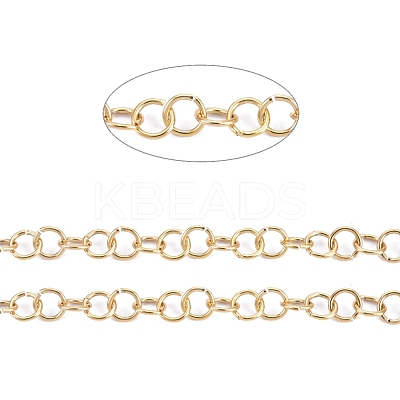PVD Vacuum Plating 304 Stainless Steel Rolo Chains CHS-F011-08A-G-1