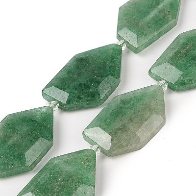 Natural Green Strawberry Quartz Beads Strands G-P548-A06-01-1