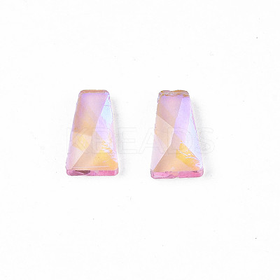 Glass Rhinestone Cabochons MRMJ-N027-042-1