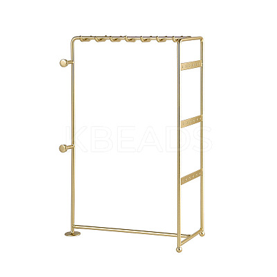 Rectangle Iron Jewelry Display Stands ODIS-F001-03G-1