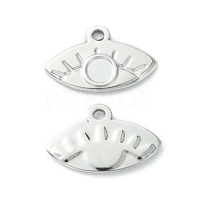 Non-Tarnish 304 Stainless Steel Pendant Cabochon Settings STAS-L269-021P-1