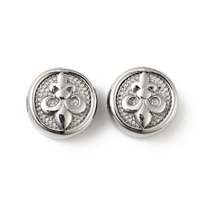 Tarnish Resistant 304 Stainless Steel Beads STAS-C055-01P-1