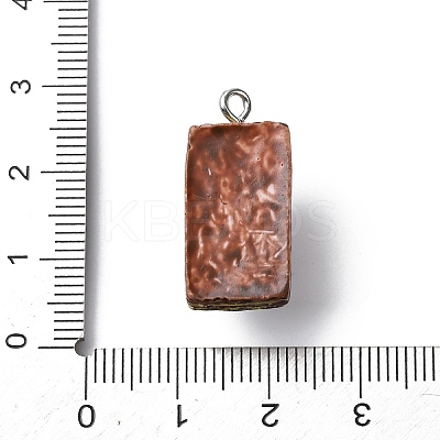 Opaque Resin Pendants LS-RESI-A050-02-1