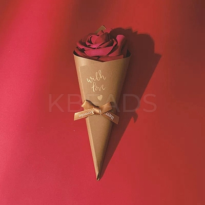 Ice Cream Paper Pierced Candy Boxes CON-K011-02B-1