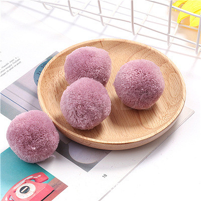 Polyester Soft Pom Pom Balls PW-WG67624-04-1
