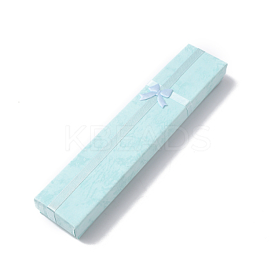 Bow Tie Cardboard Jewelry Necklace Boxes CON-TAC0009-02A-1