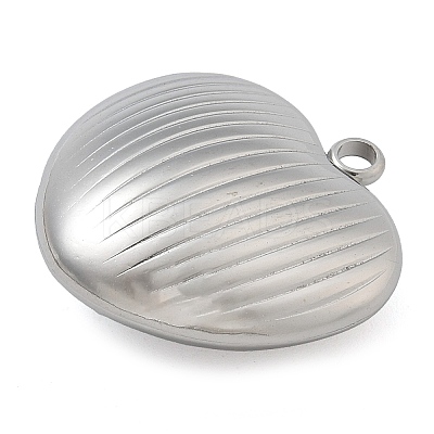 Anti-Tarnish 304 Stainless Steel Pendants STAS-M084-03A-P-1