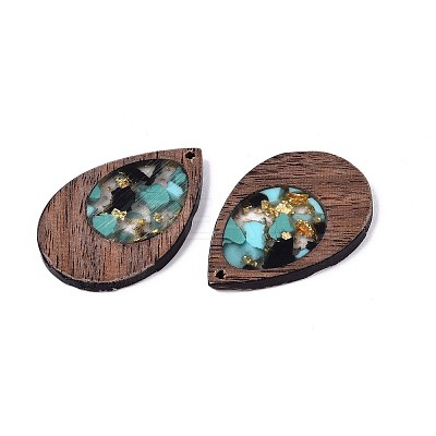 Wood & Resin Pendant WOOD-H104-23-05-1