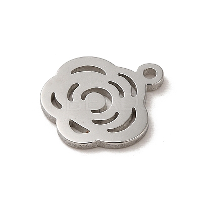 Non-Tarnish 304 Stainless Steel Charms STAS-L022-319P-1