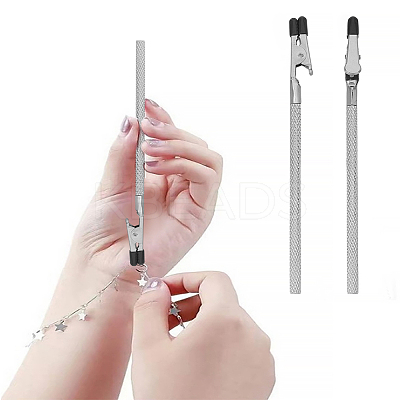 1Pc Iron Bracelet Helpers AJEW-LP0010-76-1