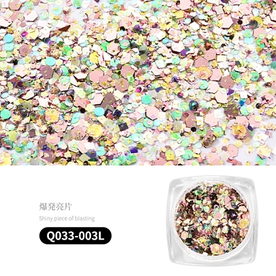 Nail Art Glitter Sequins AJEW-Q033-003L-1