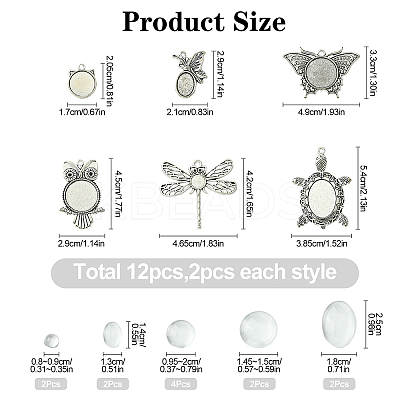 DIY Pendants Kits DIY-YW0009-69-1
