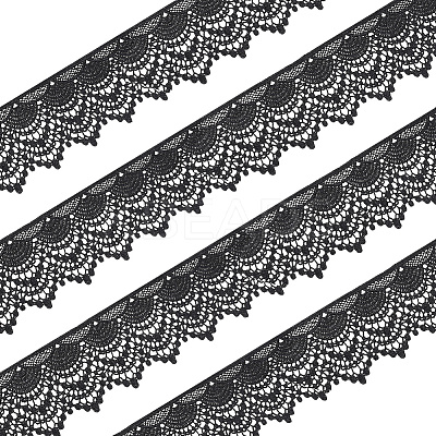 4.8~5 Yards Polyester Lace Trim OCOR-FG0001-81A-1