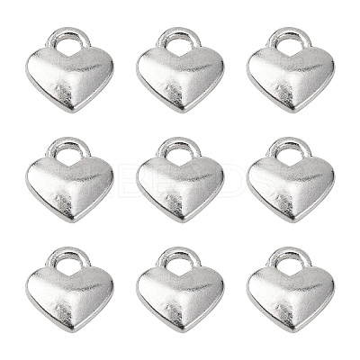 Tibetan Style Alloy Heart Charms LS-TIBEP-LFH260Y-S-FF-1