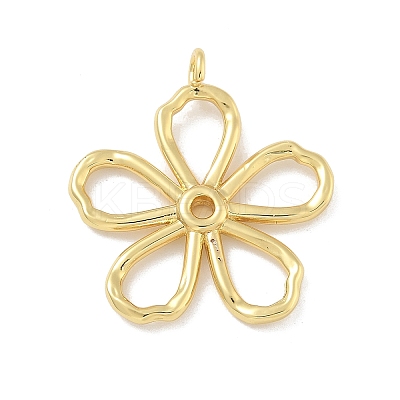 Rack Plating Brass Pendants KK-G515-25G-1