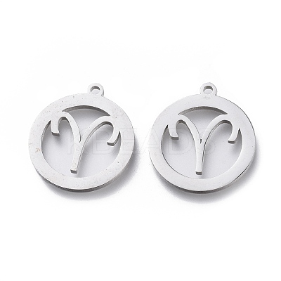 Non-Tarnish 304 Stainless Steel Pendants STAS-L249-002G-1