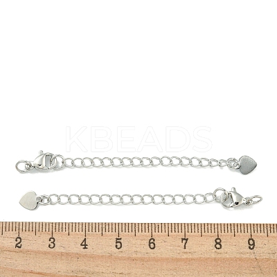 Rack Plating Brass Chain Extender FIND-T071-14P-1