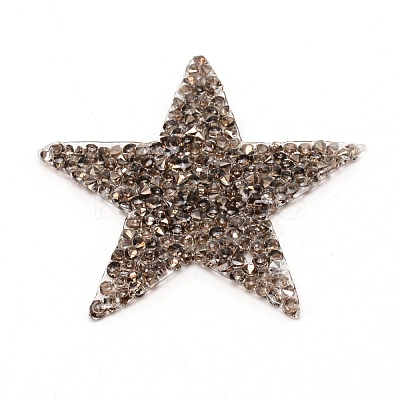 Star Glitter Hotfix Rhinestone DIY-WH0301-92B-04-1