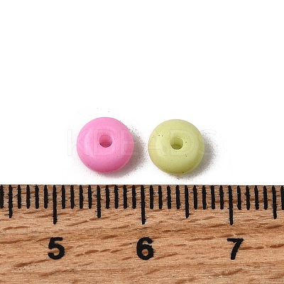 Imitation Jade Glass Beads DGLA-C005-B01-3x6mm-04-1