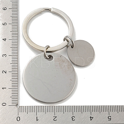 Teacher's Day Gift 201 Stainless Steel Word Thank You Keychains LS-KEYC-E040-05P-03-1
