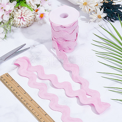 10 Yards Polyester Lace Ribbon OCOR-GF0006-01-1