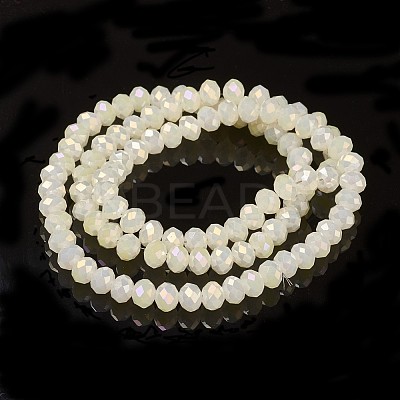Electroplate Glass Beads Strands EGLA-A034-J3mm-T07-1