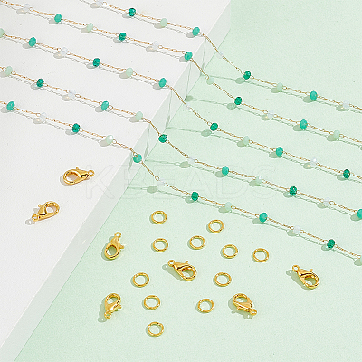 DIY Chain Bracelet Necklace Making Kit DIY-NB0008-59-1