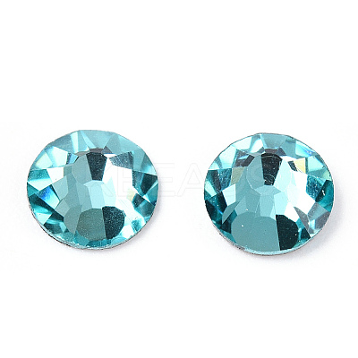 Glass Flat Back Rhinestone Cabochons RGLA-S002-20SS-11-1