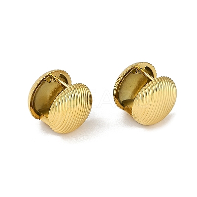 PVD Vacuum Plating 304 Stainless Steel Round Hoop Earrings EJEW-Z075-03G-1
