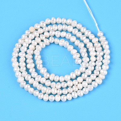 Natural Cultured Freshwater Pearl Beads Strands PEAR-T006-31-1